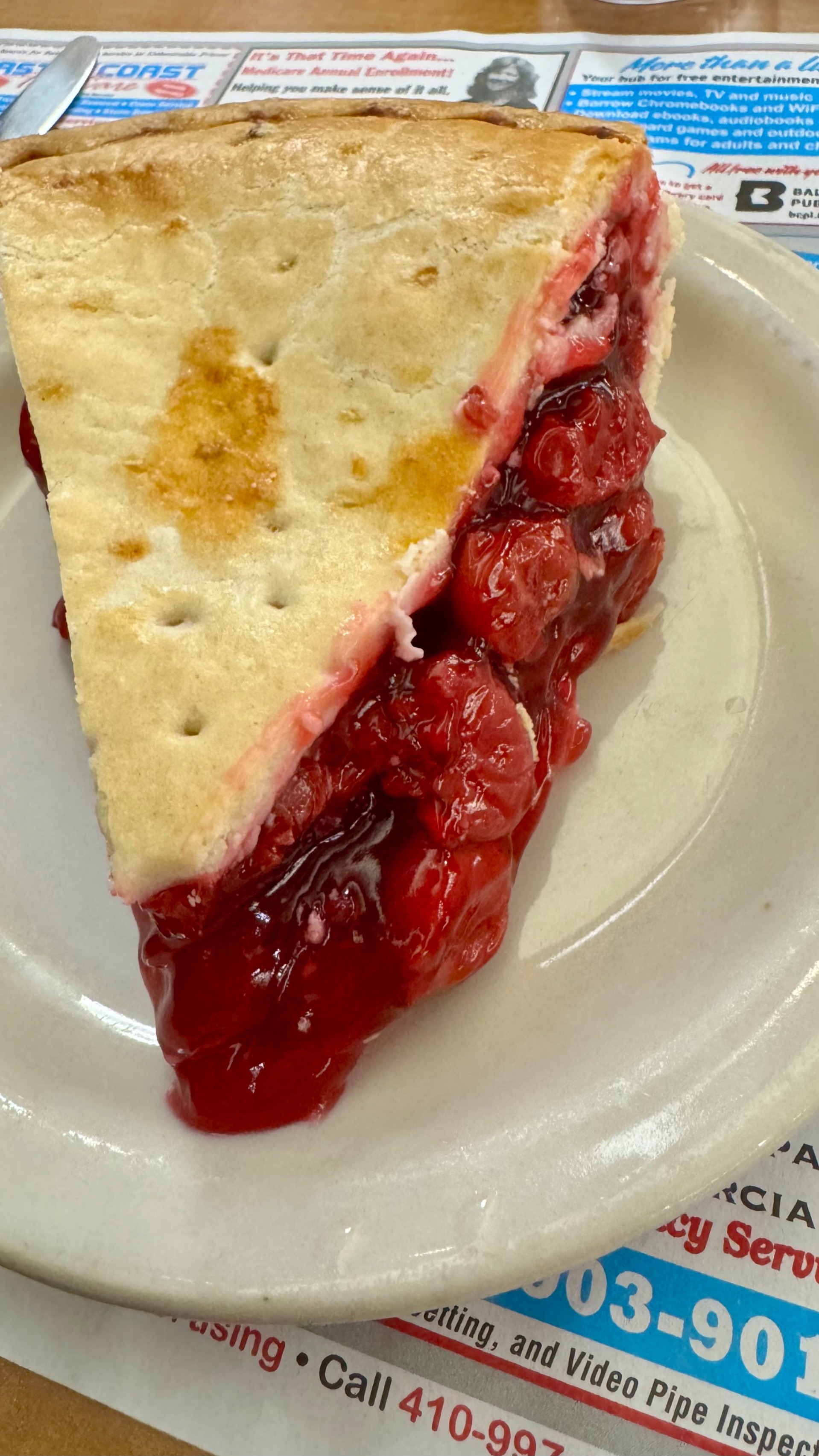I’m obsessed with my weekly diner dessert visit. I don’t eat sugar all week (except for some honey in my nightly green tea), so I indulge one night on the weekend. - image 1