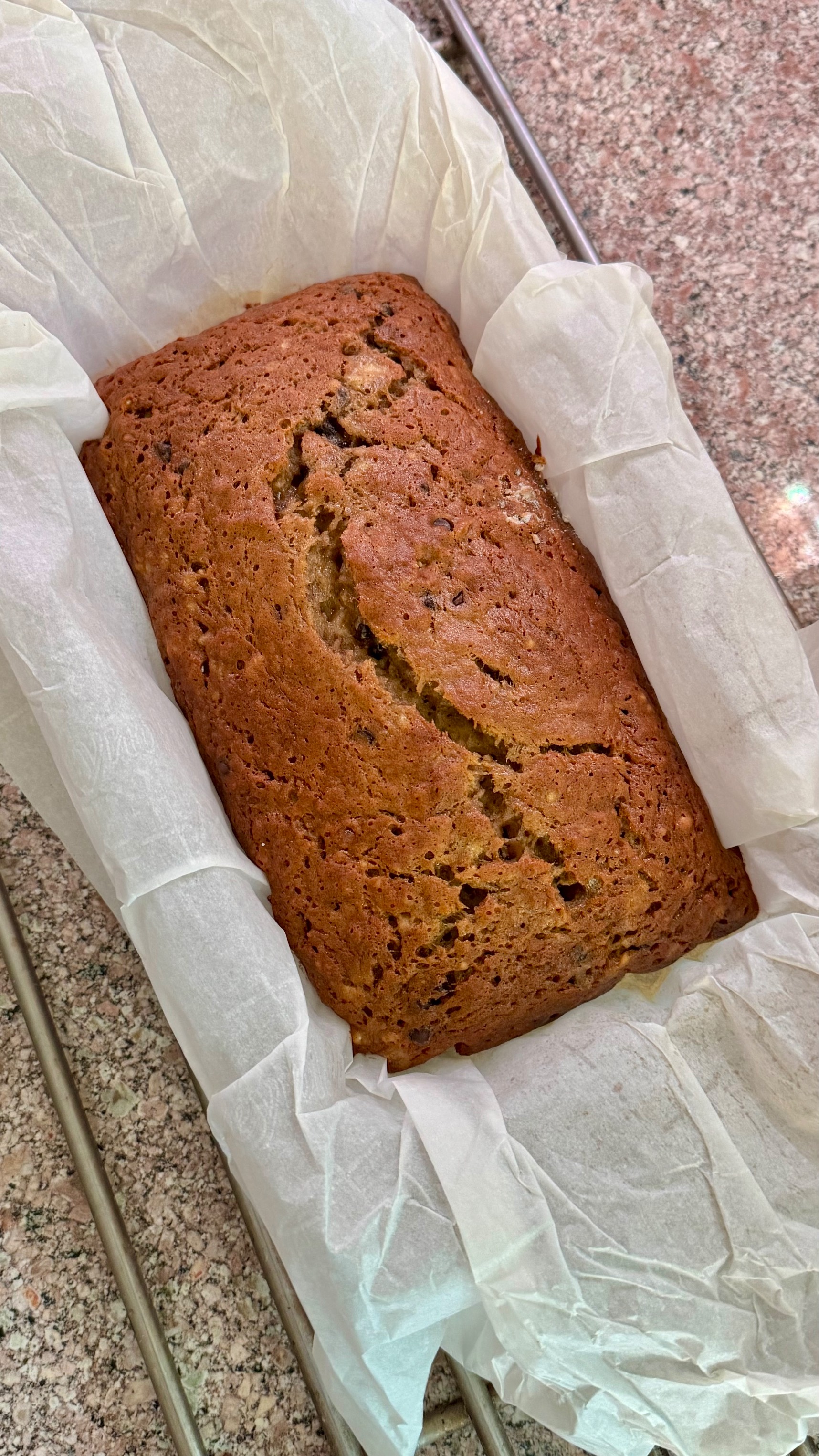 Pumpkin spice chocolate chip banana bread kind of day - image 1
