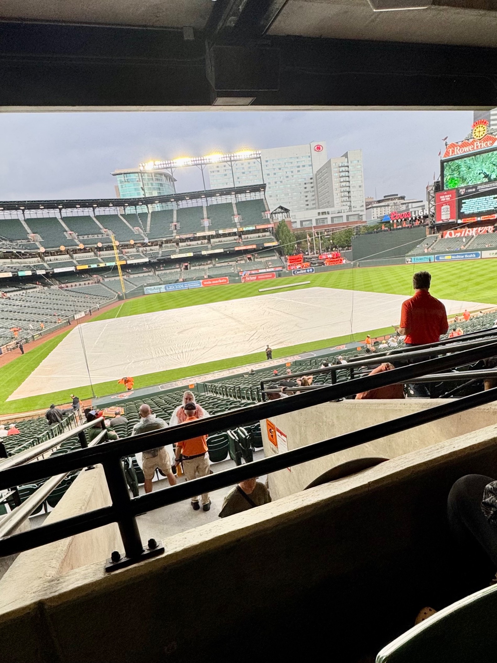 One final game in my two year season tix experiment. Thank you, row 7, section 27. - image 1